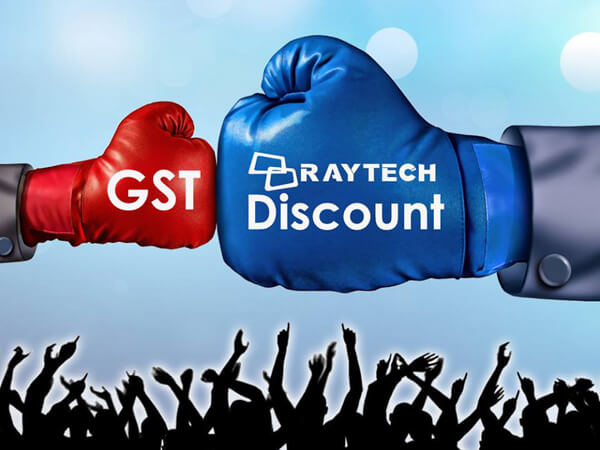 Enjoy additional discount NOW to relief from 6% GST.